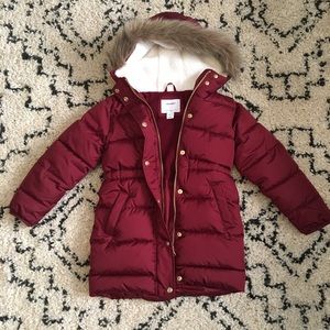 Girls Long Parka